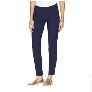 Lilly Pulitzer Alessia Stretch Pants Navy sz 4 NWT